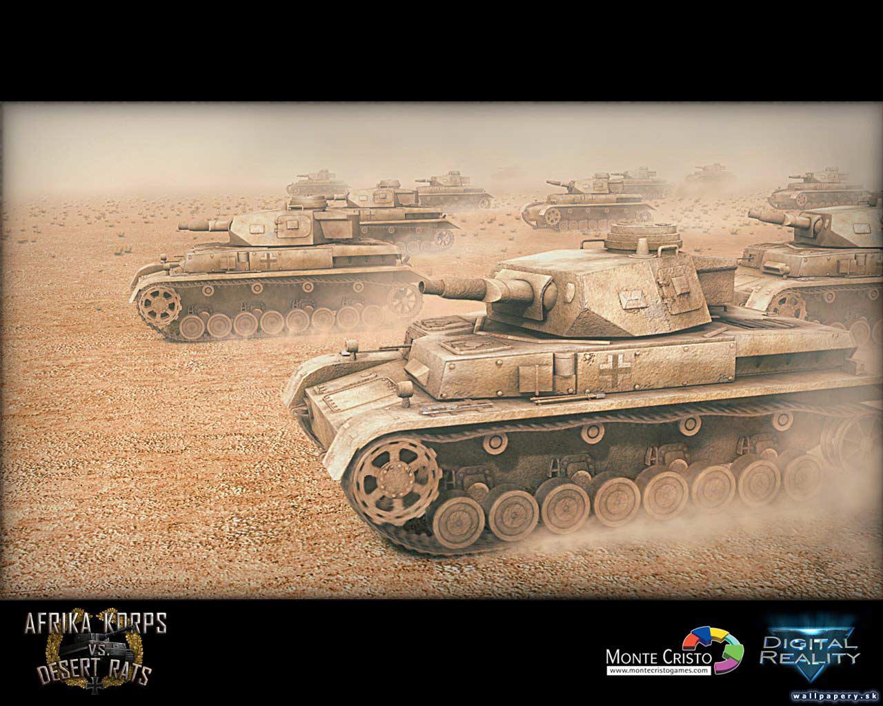 Desert Rats vs. Afrika Korps - wallpaper 1