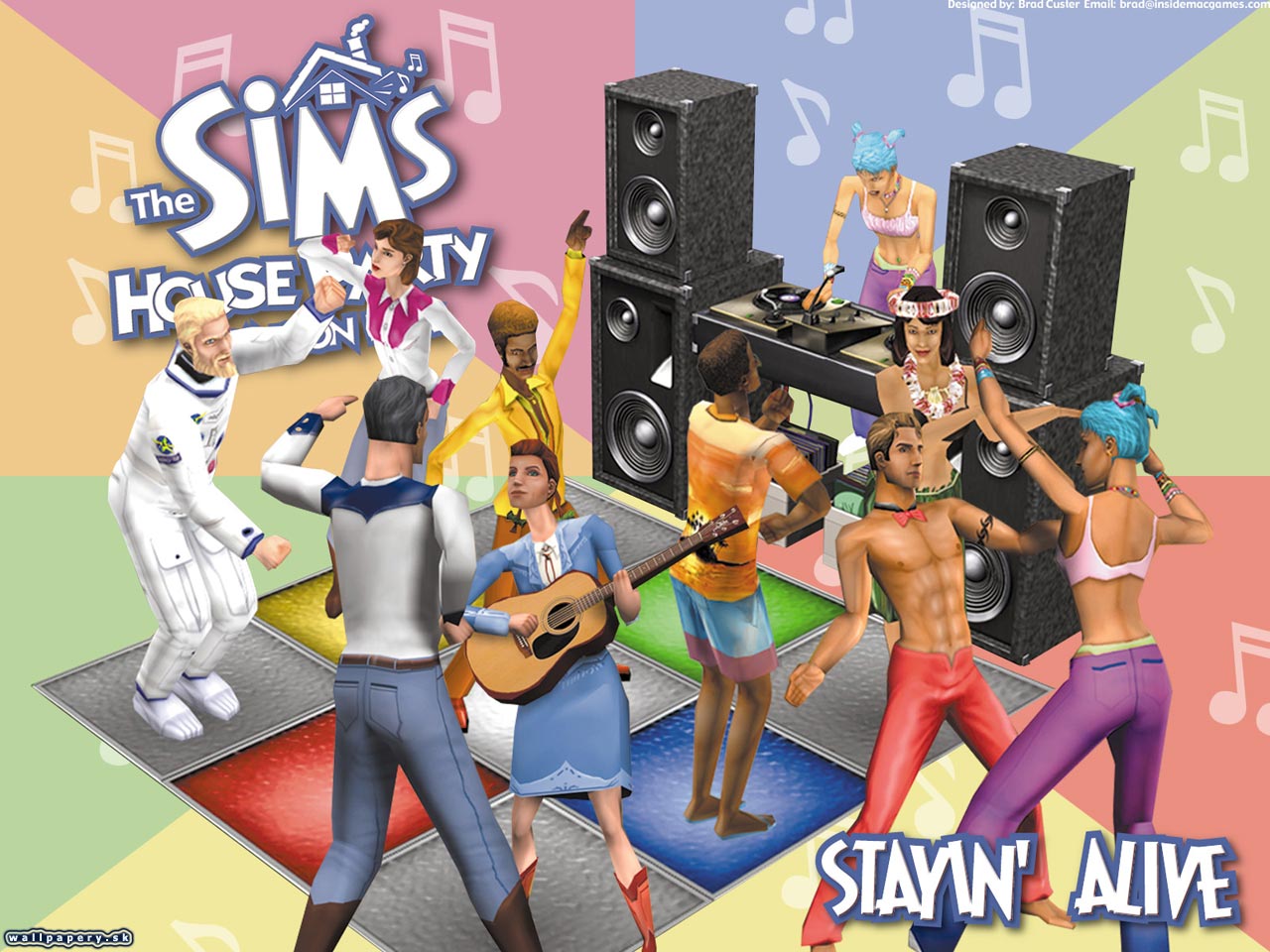 The Sims: House Party - wallpaper 4
