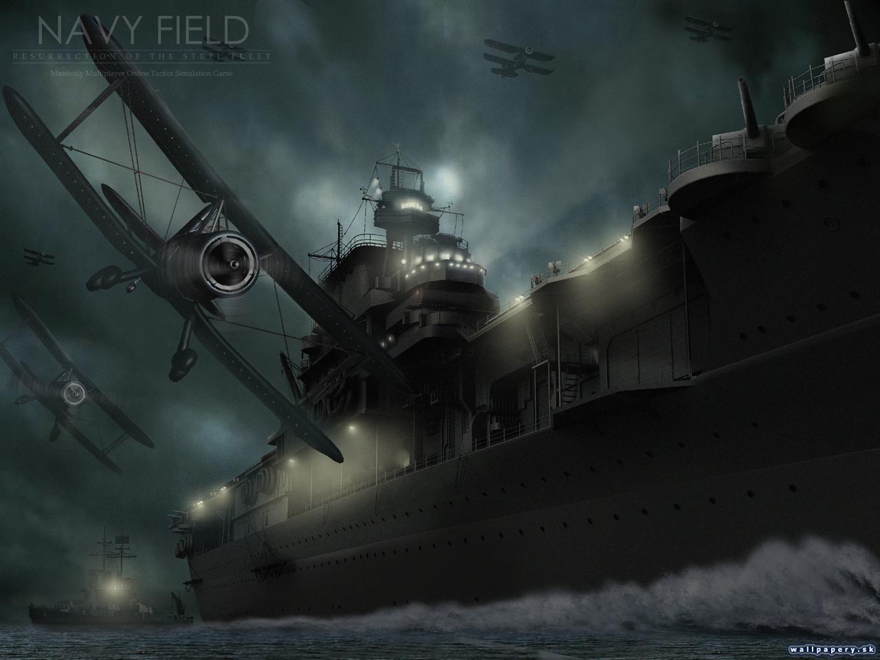 Navy Field - wallpaper 2