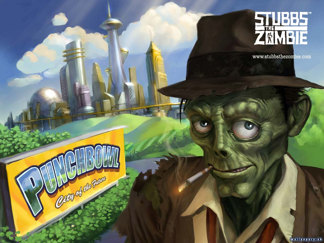 Stubbs the Zombie: Rebel Without a Pulse - wallpaper 1